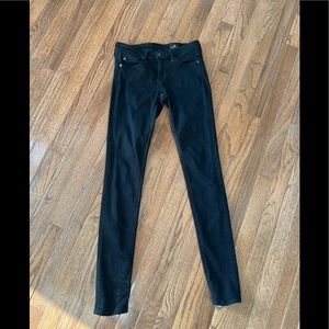 AG Adriano Goldschmied Black Skinny Jeans